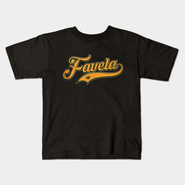 Favela from Brazil Kids T-Shirt by CTShirts